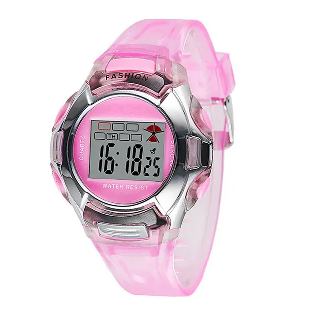 Fashion Watches PVC Band Girls Boys Student Electronic Watch kids Wrist Watch LL Fashion Watches PVC Band Girls Boys Student Electronic Watch kids Wrist Watch LL