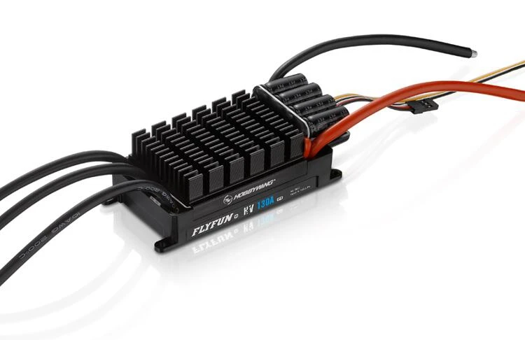 

Hobbywing FlyFun-130A-HV OPTO V5 ESC Brushless Electronic Speed Controll for RC Drone Airplane Spare Paets