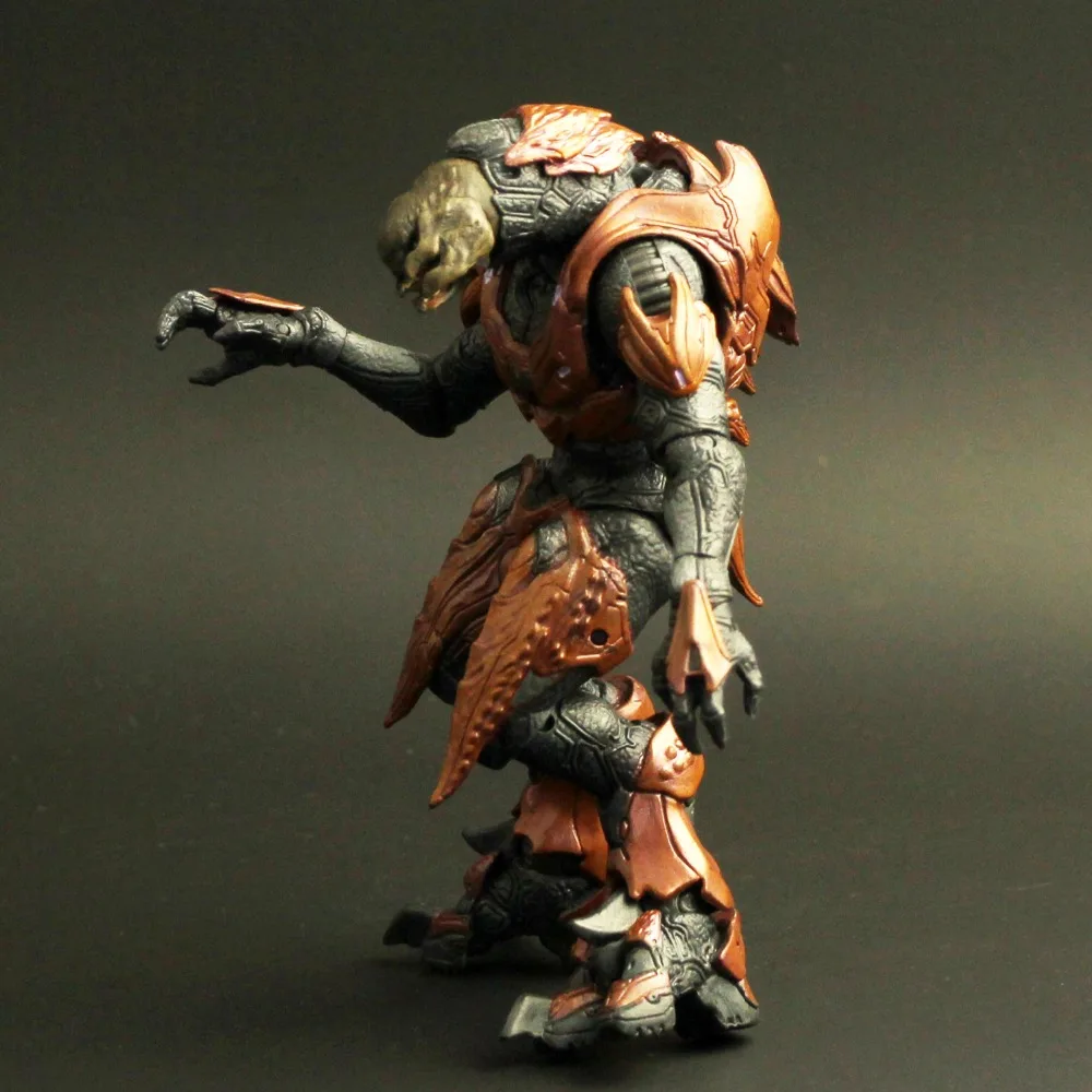 МакФарлейн 2012 Halo 4 Reach elite warriors 6 дюймовая фигурка модель alien monster|action figure|figure modelhalo |