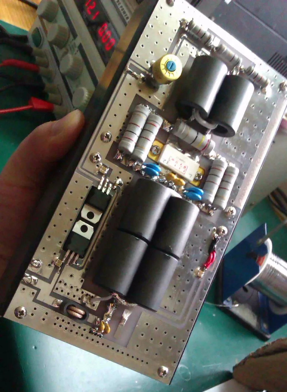 2MHz 40MHz 50w 12 15V HF power amplifier Shortwave Power Amplifier