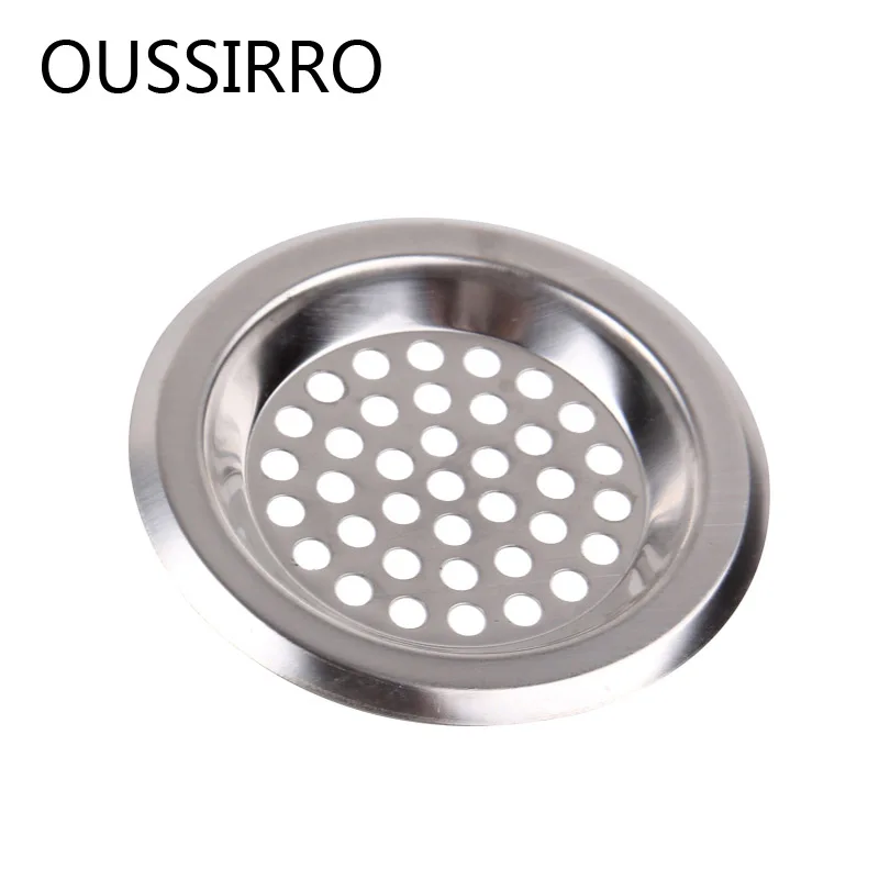 

2Pcs/Pack Stainless Steel Sink Filter Kitchen Sink Stopper Plug 73mm For Bath Anti-blocking Filtering Drain Metal Floor Drain