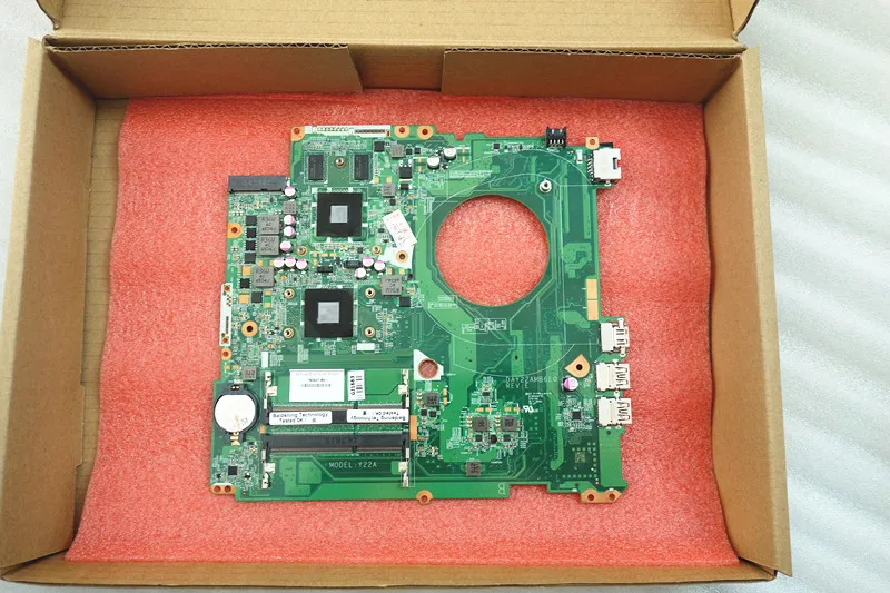 Материнская плата для ноутбука HP PAVILION 17-F 763427-501 подходит серии DAY22AMB6E0 REV:E