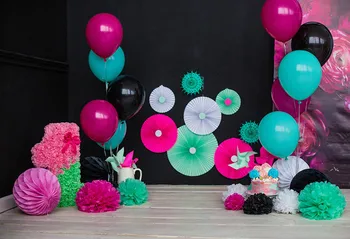 

Lovely baby shower photograpy backgrounds kids Fotografia thin vinyl photo backdrops for photo studio photographic props G-1137