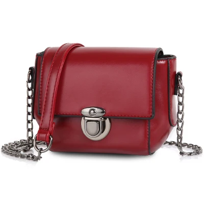 Бренд YBYT, новинка, Женская винтажная Повседневная сумка из искусственной кожи, маленькая сумка для покупок, женская сумка через плечо, сумки через плечо - Цвет: Красный