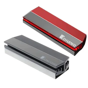 

Aluminum Alloy M.2 SSD Heatsink Solid State Hard Disk Cooler Radiator Heat Thermal Dissipation Cooling Pads #524