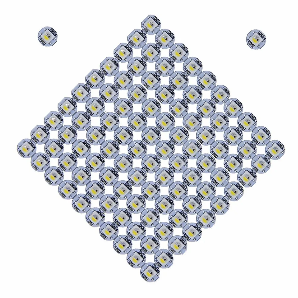 

SK6812 ( Similar to WS2812B ) ws2812 LED Chip RGBW Individual Addressable LED Pixel Chips Heat Sink PCB Board for Arduino DIY 5V