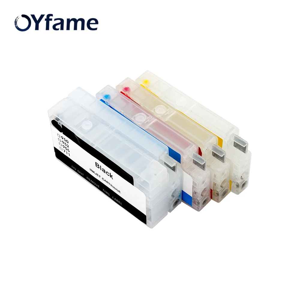 OYfame Replacemet 4 вида цветов для HP 954 пустой многоразовый картридж с чипом ARC принтера