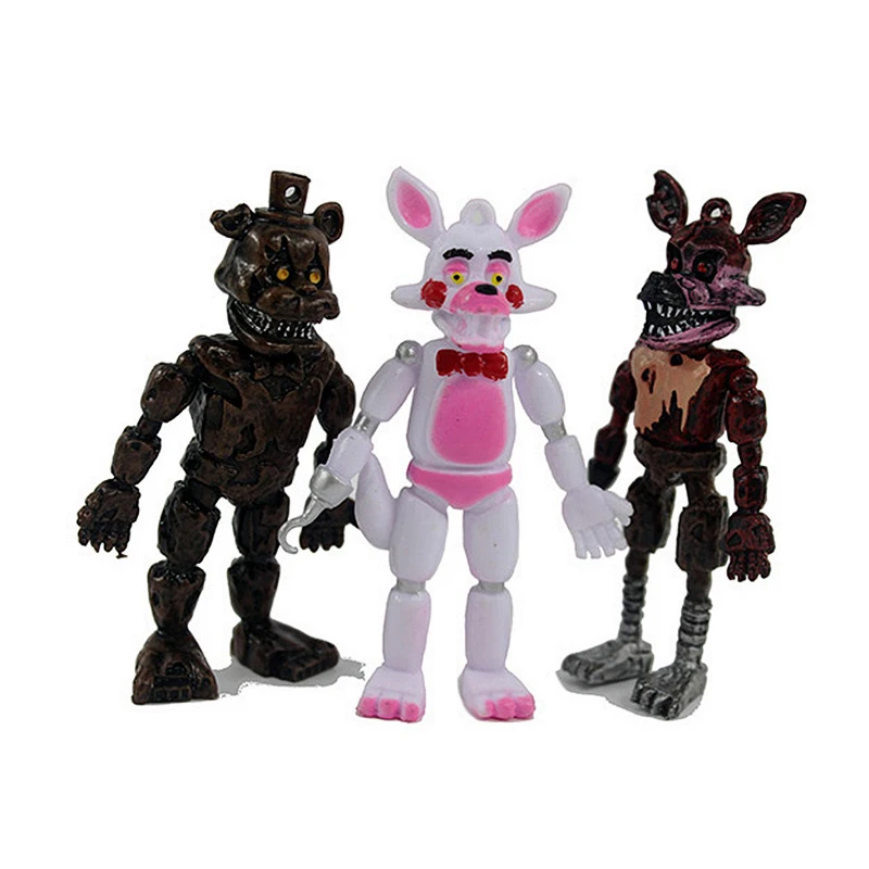Игра ужасов Five Nights at Freddy's Toys кукольная кукла Фигурка 6 шт Fazbear's Pizza Marionette Bear