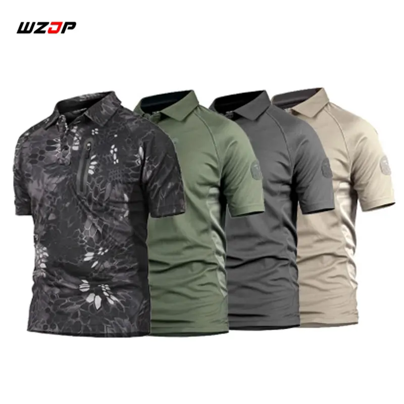 BlackTeak Camisa De Caza De Camuflaje Para Hombre, Manga Larga, Ligera, Cuello Redondo, Ajuste Regular, Camisetas Militares, Verde Militar
