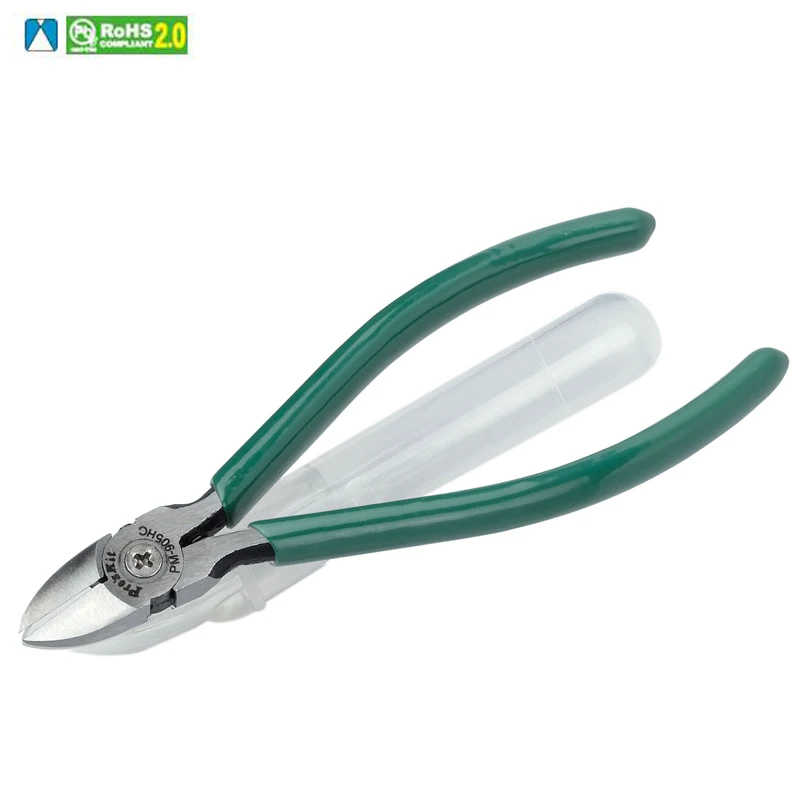 

PM-905FHC diagonal plier Electronic cutting pliers Powerful precision diagonal pliers + set crumb pipe anti-bounce
