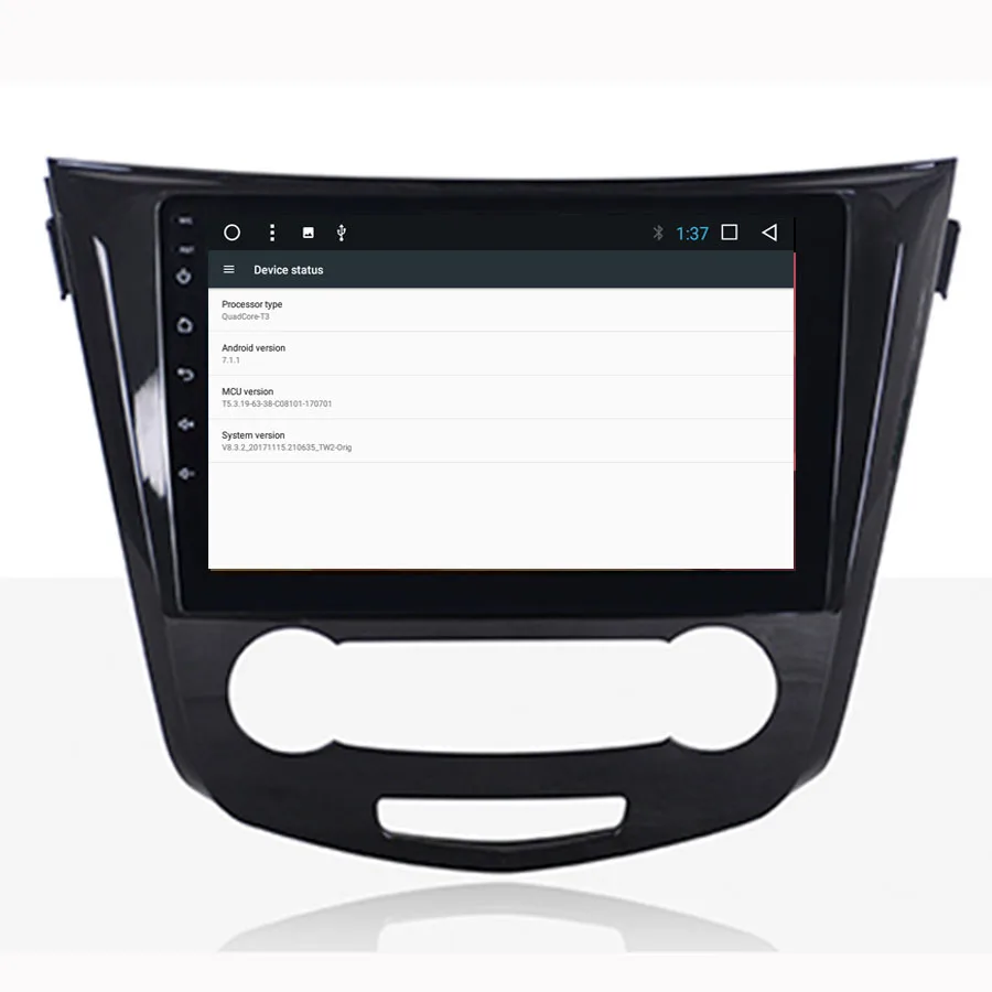 Excellent Asvegen Car Radio Multimedia DVD Playe For Nissan Qashqai 2014 2015 2016 2017 10.2