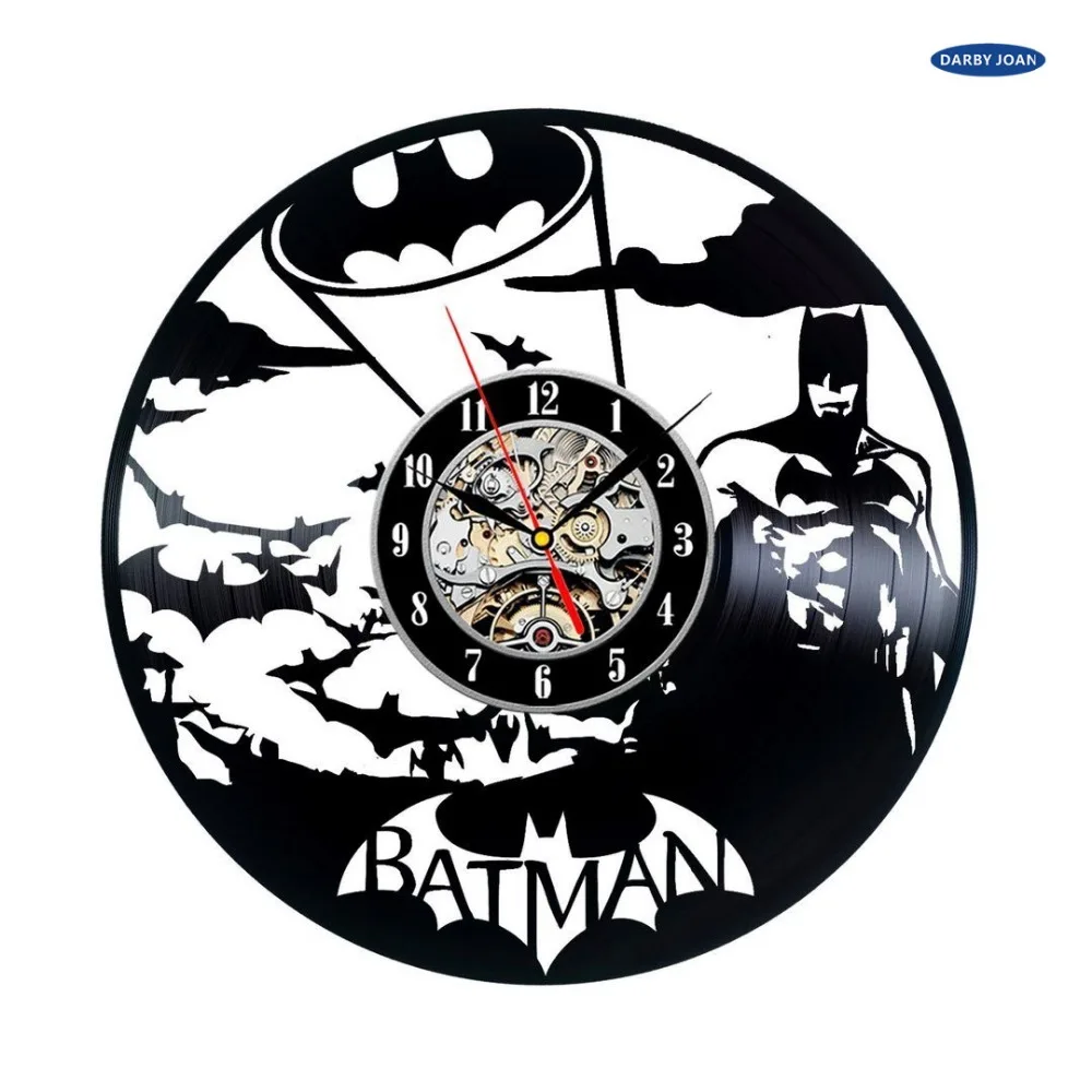 Настенные часы Batman Arkham City Логотип лучшие настенные украсить ваш дом с