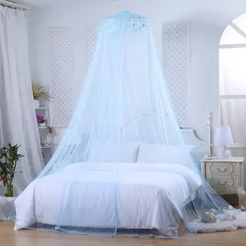 

Elegant Lovely Floral Dome Princess Canopy Netting Bed Curtain Canopy Kids Room Repellent Mosquito Insect Net Tent
