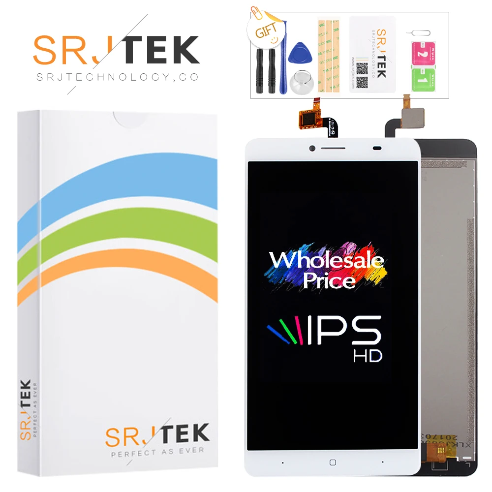 

SRJTEK 5.5" 1920X1080 For DOOGEE Y6 LCD Display Touch Screen Digitizer Assembly Repair Parts For DOOGEE Y6 Max LCD Screen