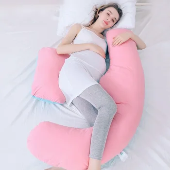 

9 Colors Comfortable Pregnancy Pillows Side Sleeping Waist Pillow Body Support Multi-function H Shape Cushion Breastfeeding Pads