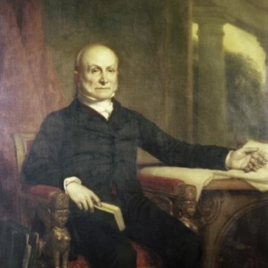 John Quincy Adams (President 1825-1829)  George Peter Alexander Healy (1813-1894/American) Poster Print (24 x 36)