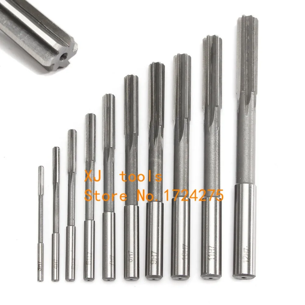 1PCS 2-20mm HSS H7 Reamer Machine HSS Straight Shank Milling Reamer Chucking Reamer(2mm/5mm6mm/8mm/10mm/12mm14mm/16mm18mm/20mm) 2
