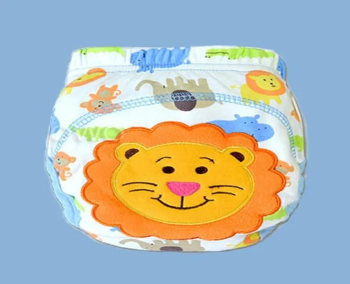 Qulity à Prova Água do Bebê Alta Dwaterproof Meninos Potty Treinamento Pant Roupa Interior Infantil Calcinha Newbear Underclothing 7 Pçs - Lote 5 bebê meninos potty treinamento pant roupa interior