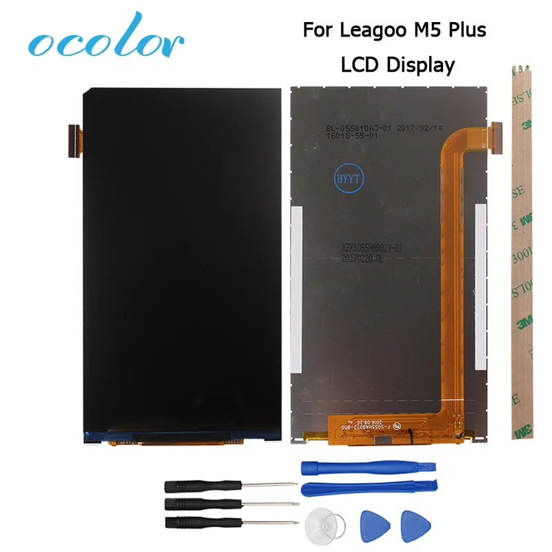 Ocolor для leagoo M5 плюс ЖК-дисплей Экран дисплея идеальный ремонт Запчасти 5.5 дюймов