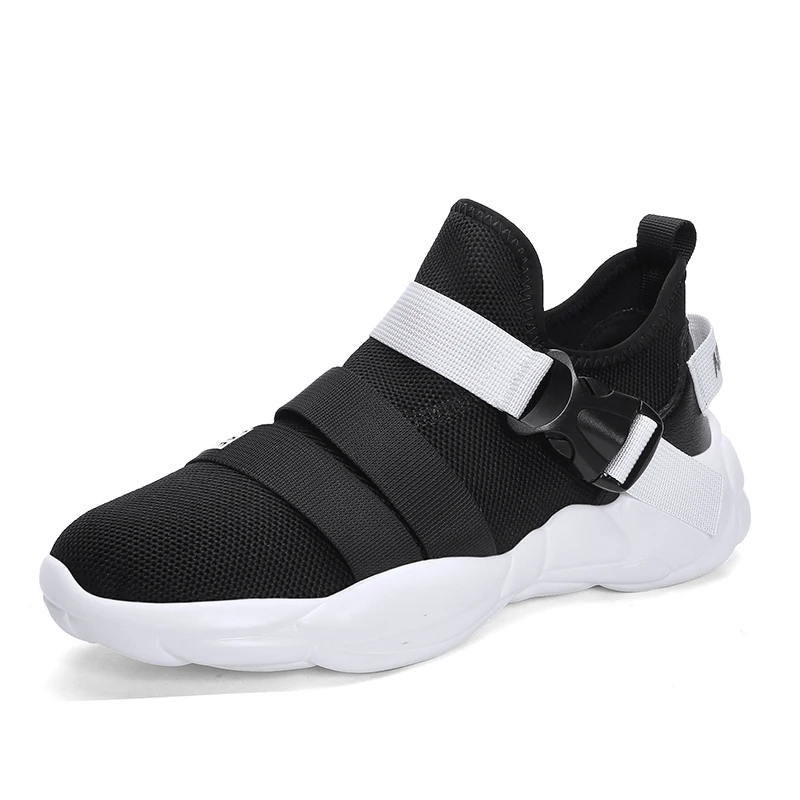 

2019 Hot New Brand Men High Shoes Mens Hip-Hop Casual Shoes Fashion Breathable Comfortable Light Lace Adult Men Shoes 5J7078