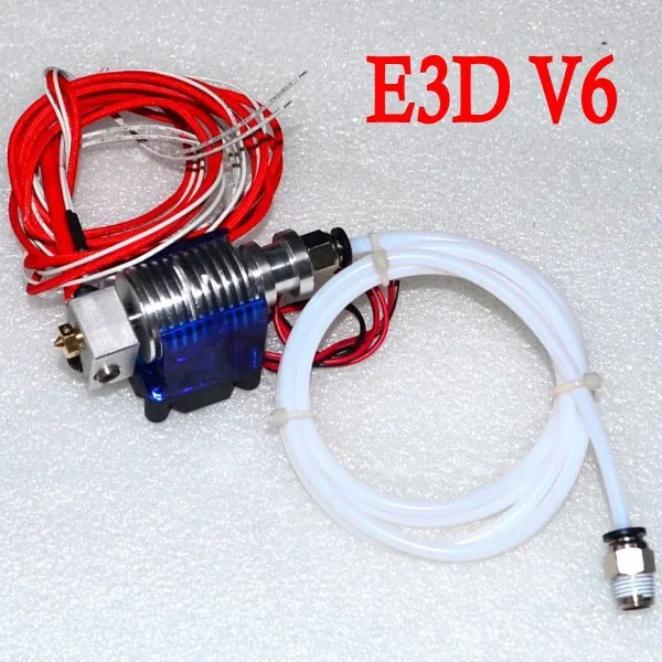 E3D V6 Hot End Full Kit 1.75mm 12V Bowden/RepRap 3d printer extruder parts accessories 0.2/0.3/0.4/0.5mm Nozzle