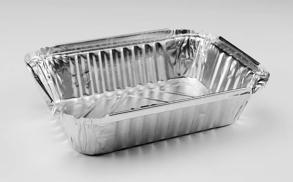 Bbq grill accessories rectangular foil box tin foil aluminum foil mold