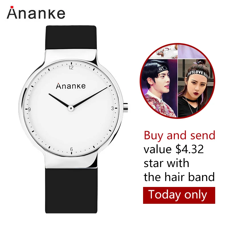 Ananke горячие спортивные мужские часы с силиконовым ремешком # высококачественные