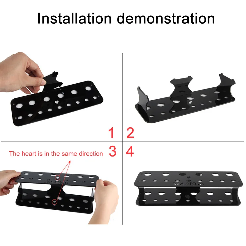15 отверстий акриловый держатель кистей для макияжа дисплей полка сушилка для кистей стойка макияж органайзер для хранения JIU55