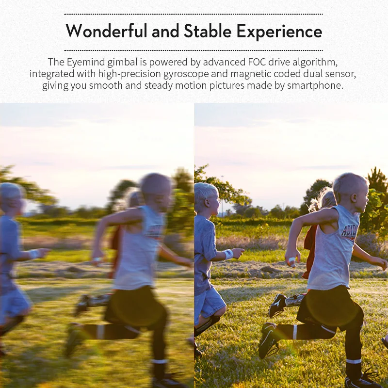 EYEMIND 3 осное Ручной Стабилизатор для смартфонов iPhone Andriod действие Камера Yi Gopro Sjcam