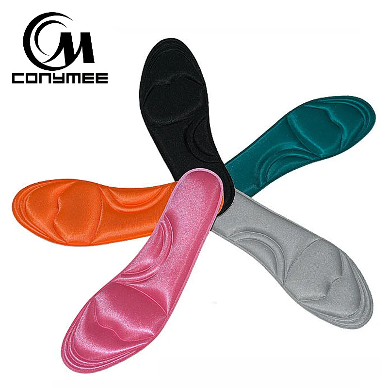 CONYMEE 4D الذاكرة رغوة العظام النعال للجنسين زيادة الارتفاع نعل الحذاء وسادة وحيد رياضية إدراجات العناية بالقدم Palmilha