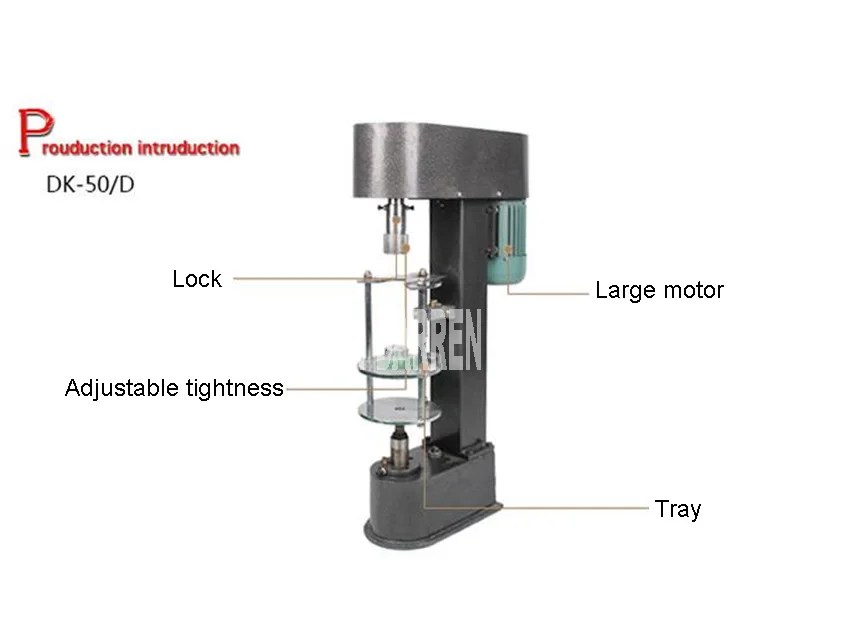 DK-50/D блокировочная машина металлическая Противоугонная крышка блокировочная машина/машина для герметизации бутылок/стекло отверстие бутылки блокировочная машина 220 В/110 В