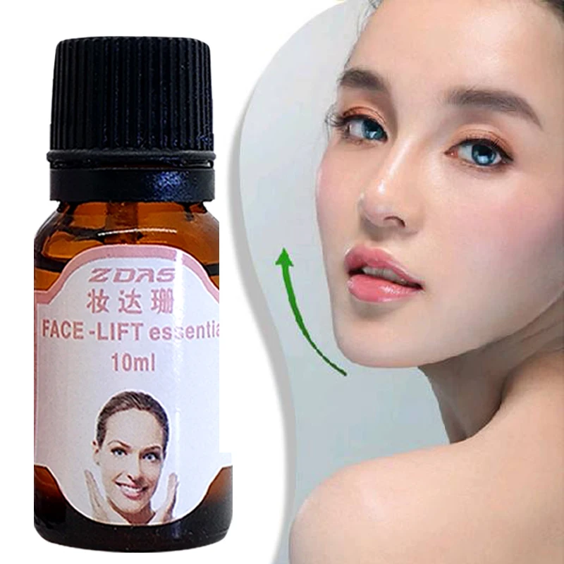 Face Serum Face-Lift Essential Oil Firming Powerful V Line Lifting Shaping Slimming Burning Fat Neck Weight Loss Cream 1pcs | Красота и