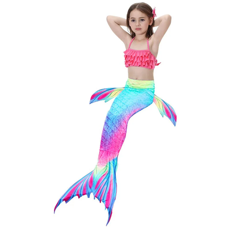 Kids Mermaid Swimsuit Bikini 3-2