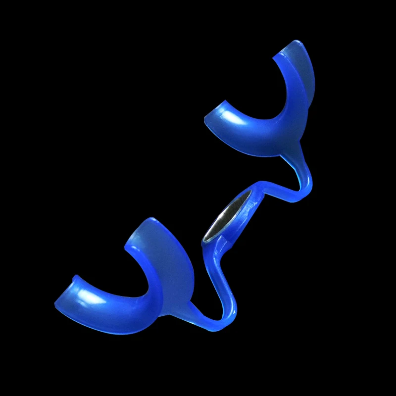 Стоматологический синий М-образный d зеркало рот открывалка пластик отбеливание зубов Лук Форма Ретрактор для щек, губ Опора ортодонтический инструмент