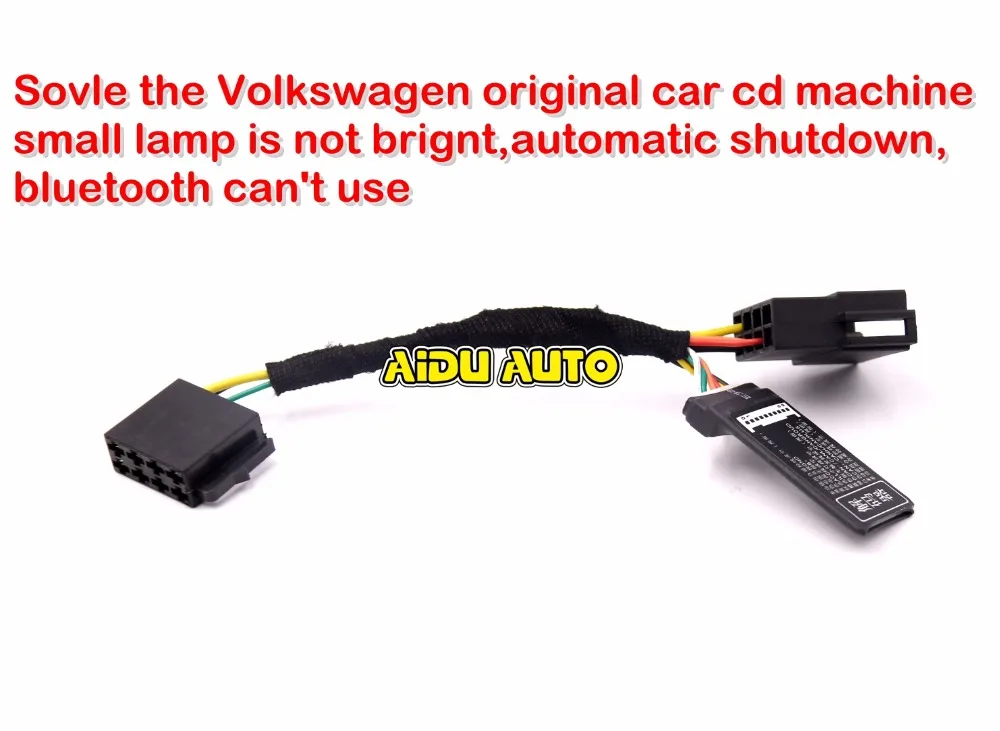 

INSTALL RCN210 UPGRADING CONVERSION CABLE With CanBus Gateway emulator Simulator For Polo