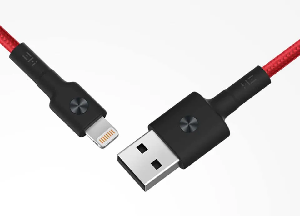 ZMI MFI Сертифицированный usb-кабель Lightning для iPhone, кабель type-C, кабель для зарядки и передачи данных для iPhone X 8 7 6 Plus, шнуры для зарядки F1