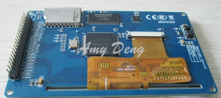 Free shipping 5 inch TFT touch LCD 