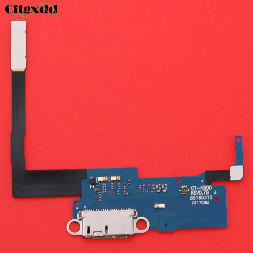 Cltgxdd для Samsung Note 3 N900 Micro USB зарядное устройство зарядный порт разъем гибкий кабель