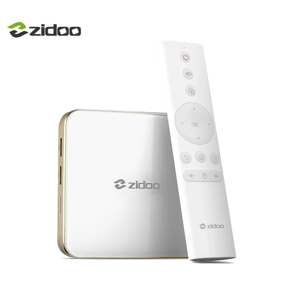ZIDOO H6 PRO ТВ Box Android 7 1 4 К Quad core Декодер каналов кабельного телевидения Bluetooth 10Bit 2 ГБ DDR