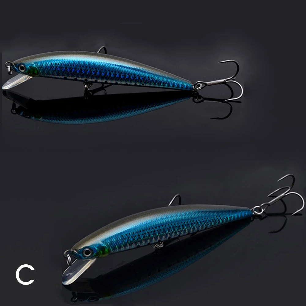 TSURINOYA 12 см 18 г 6 шт. плавающий 2 5 m Minnow приманки рыболовные Iscas Artificiais пункт Pesca