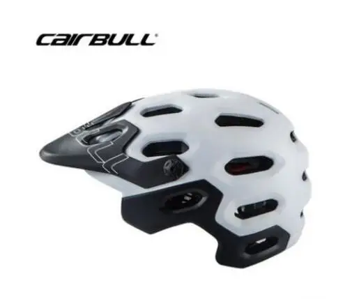 Cairbull rally sprinting велосипедный шлем Casco Ciclismo горный MTB велосипедный Регулируемый Козырек защитный шлем - Цвет: white