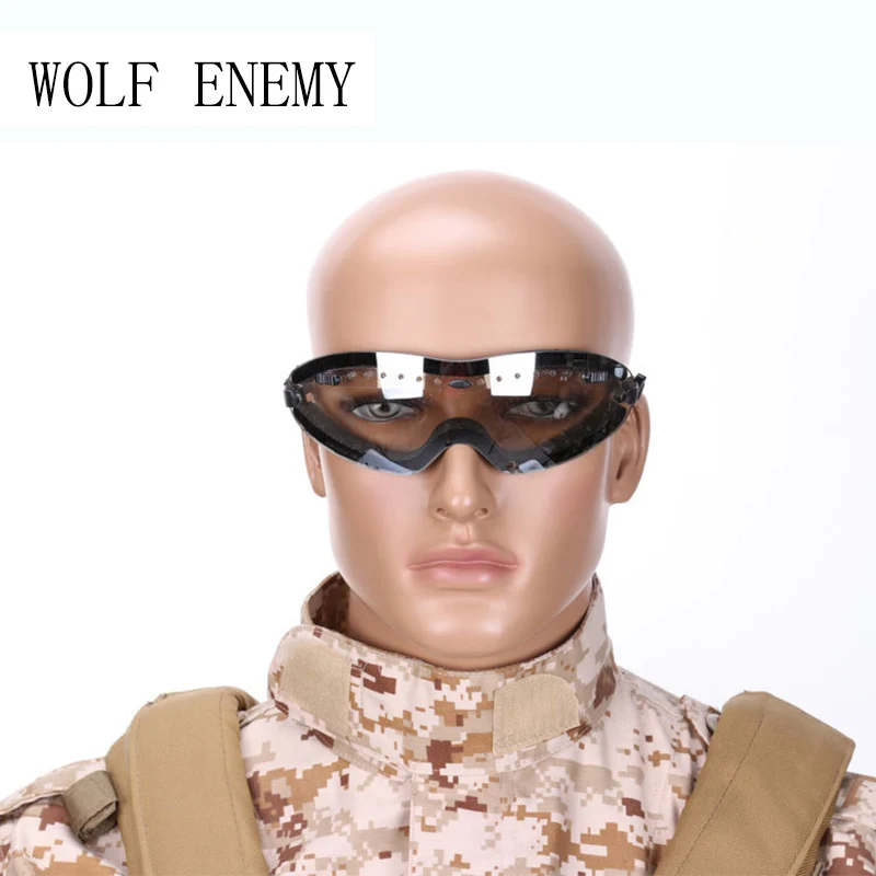 

WOLF ENEMY Motorcycle Windproof BOOGIE Regulator Goggle Tactical Combat CS Hunting Men Military Airsoft Wargame Eye Protection