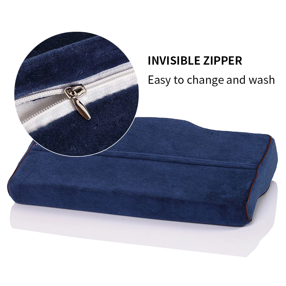 DIDIHOU Ортопедическая подушка, массажная подушка с эффектом памяти для сна, для облегчения боли в шее, шейные подушки в форме бабочки