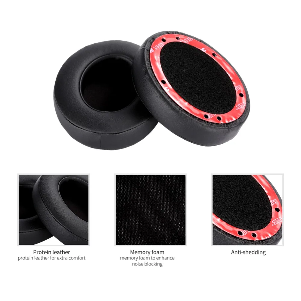 Replacement Headphone Foam Earpads For Monster Beats Studio 2 3 2.0 3.0 Headset Ear Pads Buds Cushion Earbud Case Cover