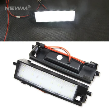 

For Toyota Auris 2014 RAV4 XA40 2013~2015 Car styling No Error LED White rear number plate light auto lamp No Error