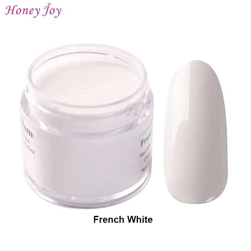 

28g/Box French White Easy-To-Use Dip Powder Nails Dipping Nails Long-lasting Nails No UV Light Needed Safe Odorless