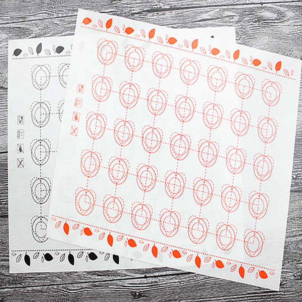 

Silicone Baking Mat Fondant Bakeware Macaron Oven Baking Tools For Cakes Pastry Tools Sheet Dough Roll Mats Pad 40X30cm
