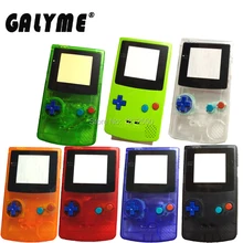 Цвет ful Пуговицы Пластик В виде ракушки для gameboy Цвет гпоб dmg случай заменить с несколькими Цвет Кнопка игровой консоли мальчик подарок