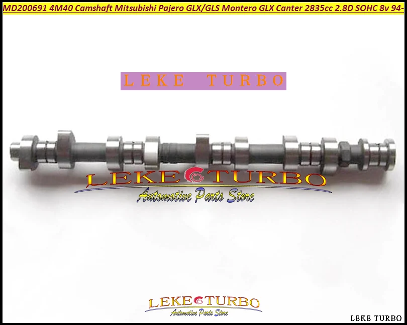 MD200691 4M40 Camshaft For Mitsubishi Pajero GLX  GLS  Montero GLX  Canter 2835cc 2.8D 2.8L SOHC 8v 1994- 