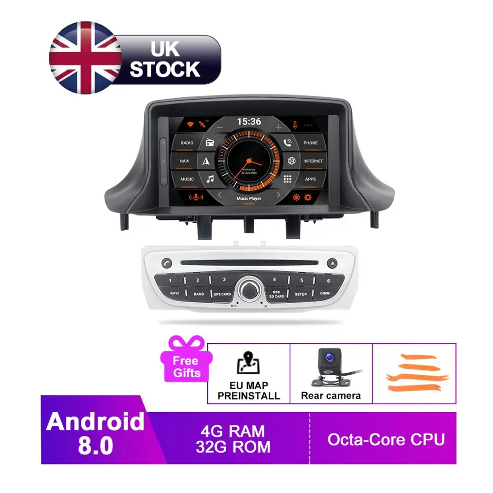 Miss de a 7 Pulgadas 2 DIN Radio de Coche con GPS Navegaci/ón soporta MirrorLink//Bluetooth Manos Libres//Am//FM//RDS//USB//TF//AUX EN//Salida Opcional Marcha atr/ás